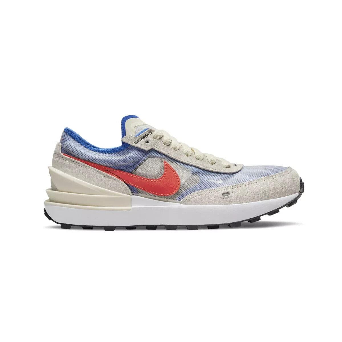 Nike GS Waffle One `coconut Milk` DC0481-101 Crimson Royal/milk Size 6.5Y - Crimson Royal/Milk