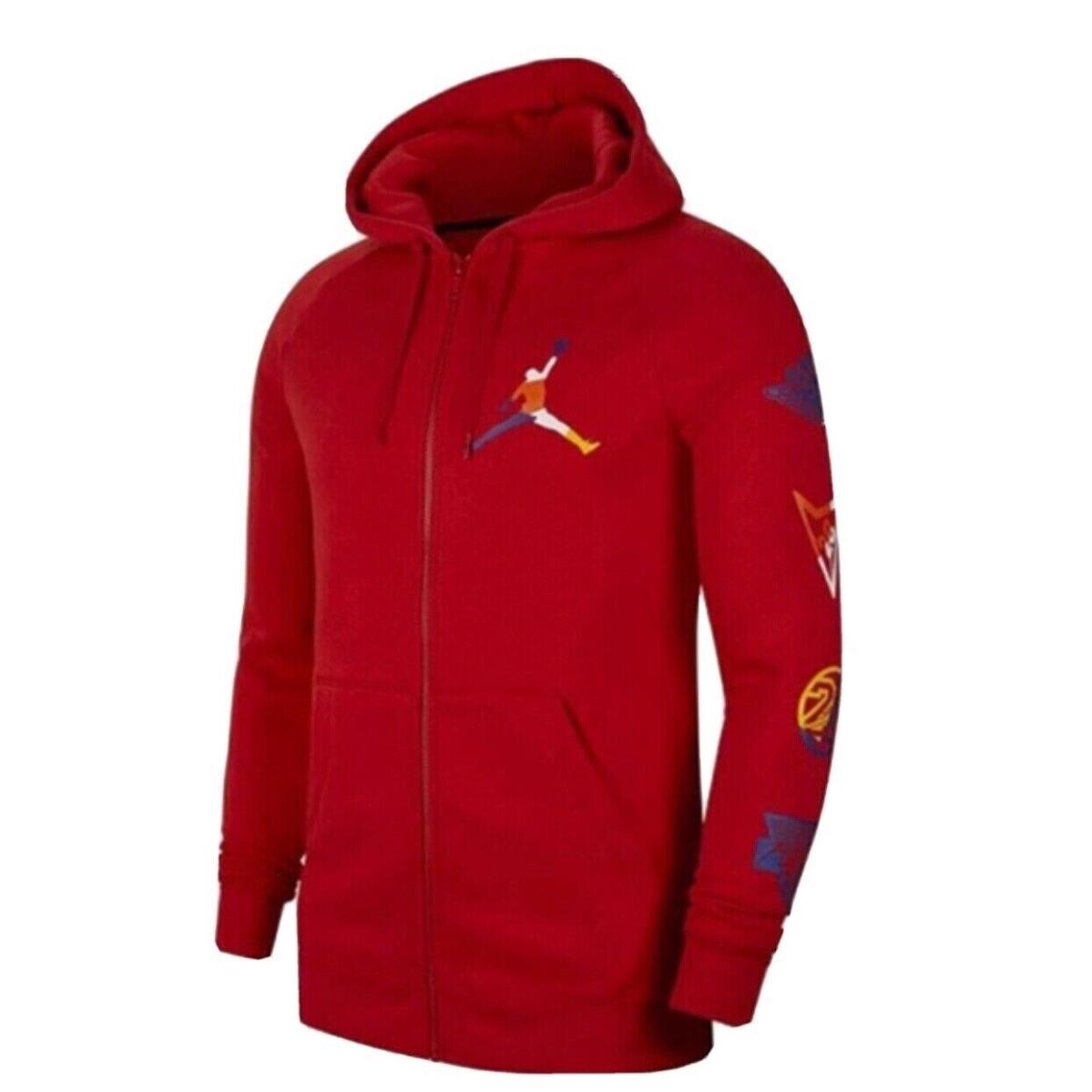 Nike Mens Air Michael Jordan Logos Dna 23 Hoodie Sweater CJ6155-657 XL