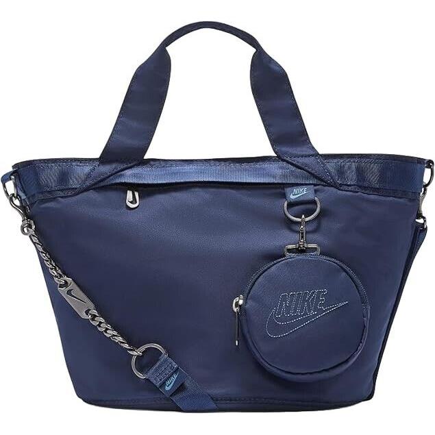 Nike Women`s Sportswear Futura Luxe Tote Bag Midnight Navy