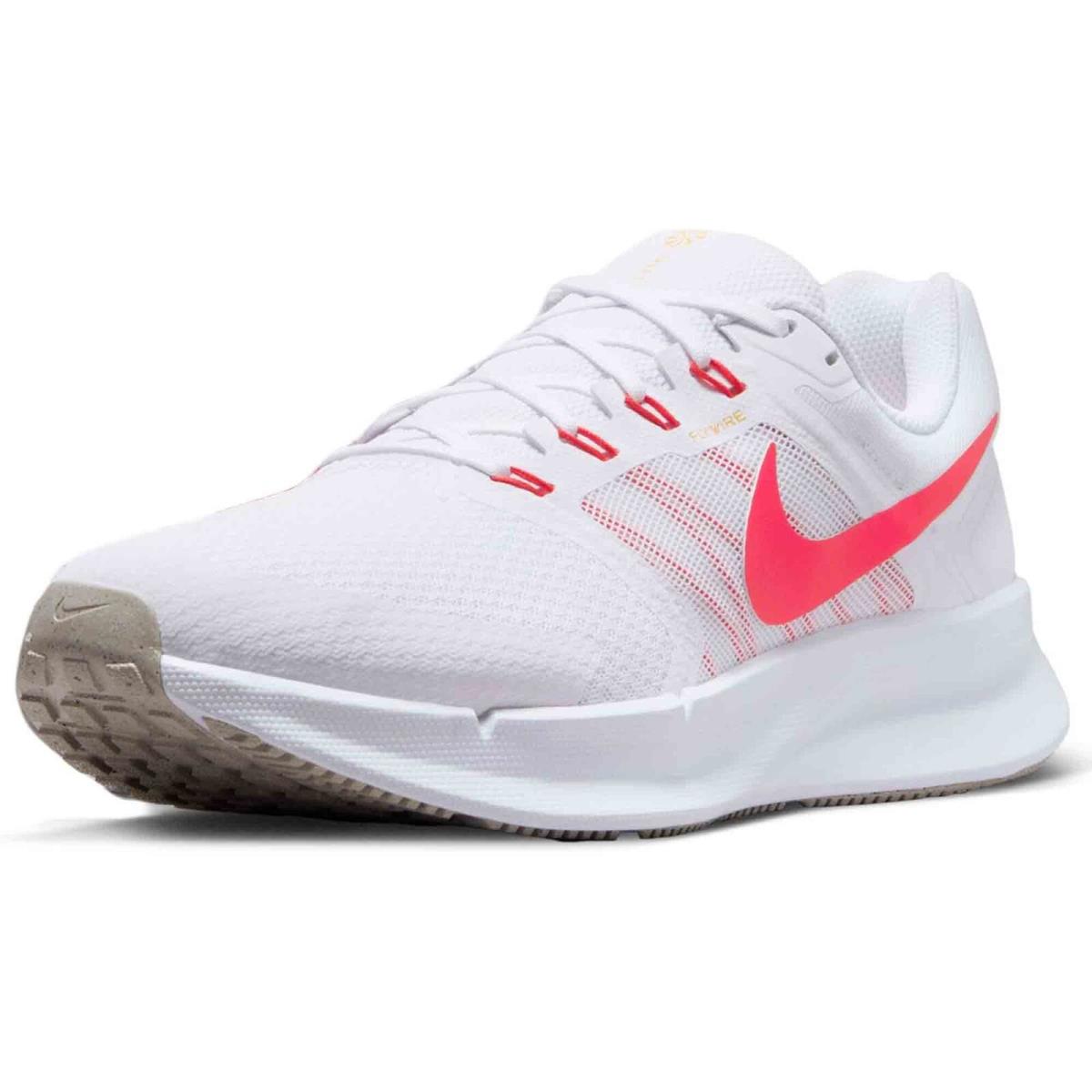 Nike Unisex Run Swift 3 Sneaker US Men 10 M / Women 11.5 M - White/Brt Crimson-lt Orewood Brn-laser Orange