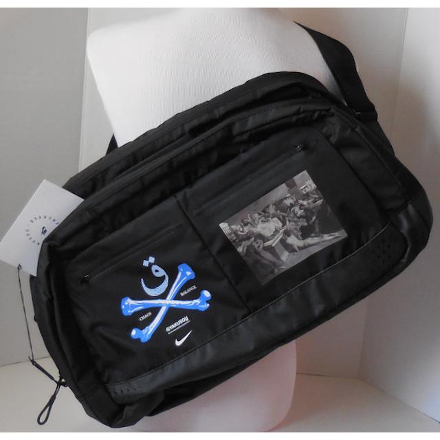 Nike Undercover Gyakusou Shoulder/duffle Carry Bag Lightweight Black/blue/white