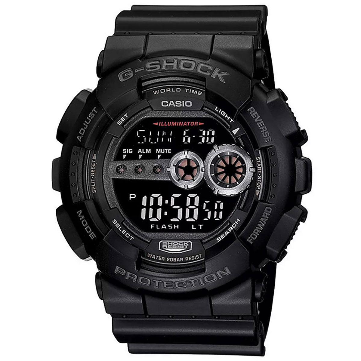 G-shock By Casio Men`s Digital GD100-1B Japan-automatic Resin Watch Black