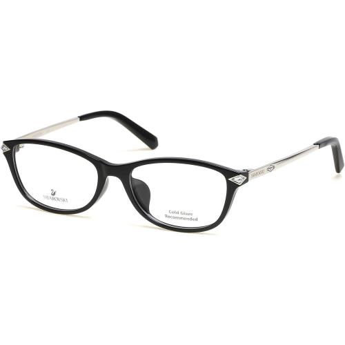 Swarovski SK 5293D Eyeglasses 001 Shiny Black