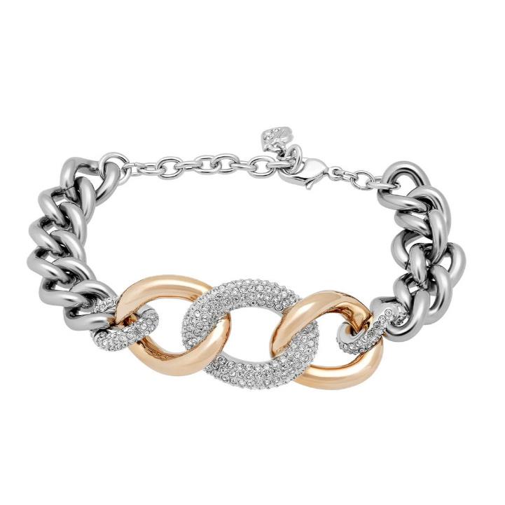 Swarovski Women`s Bound Crystal Pav Chain Link Bracelet 5106536