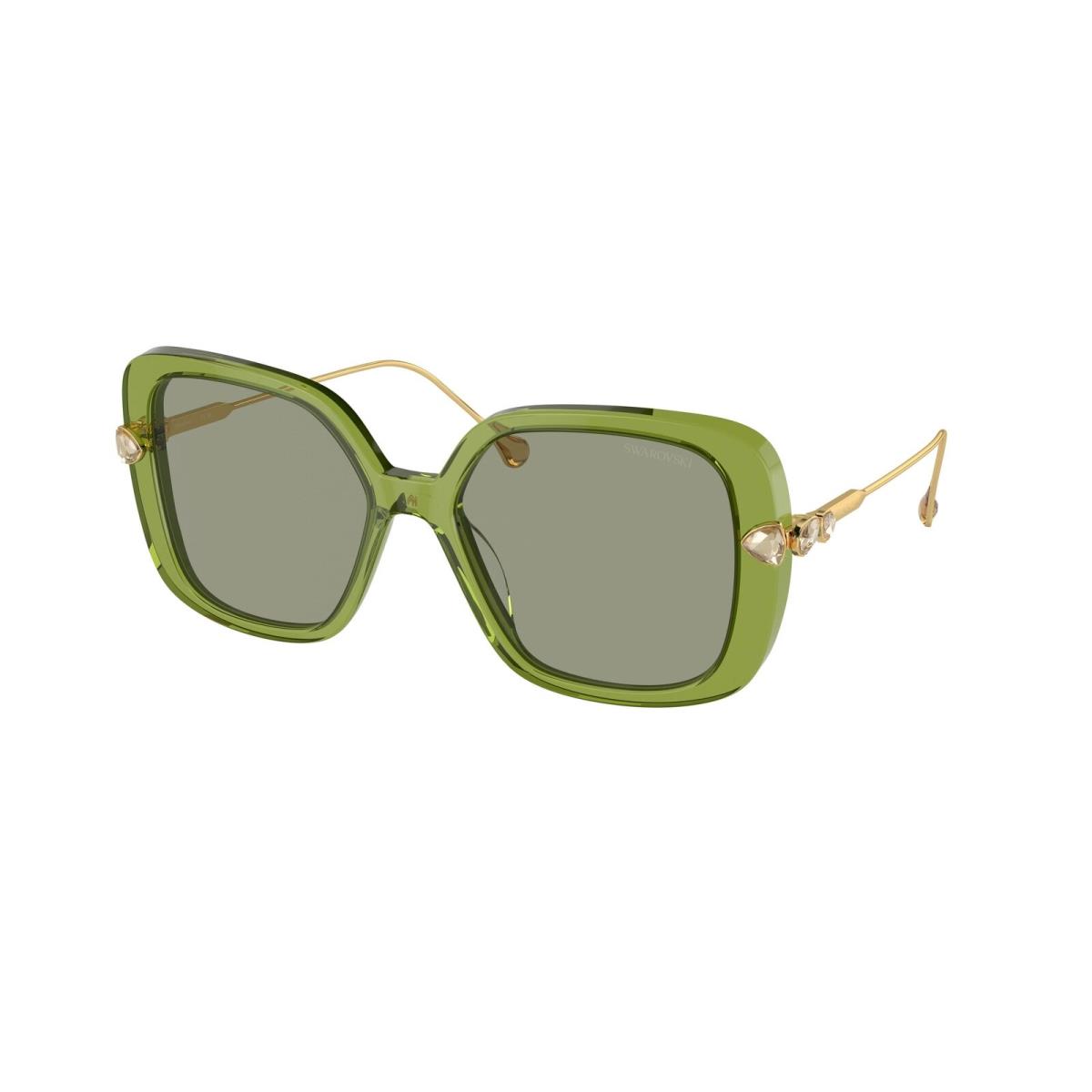 Swarovski 6011 Sunglasses 3002/2 Green