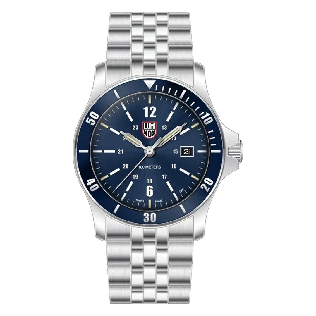 Luminox Sports Timer Sapphire Crystal Blue Dial Men`s Watch XS.0913