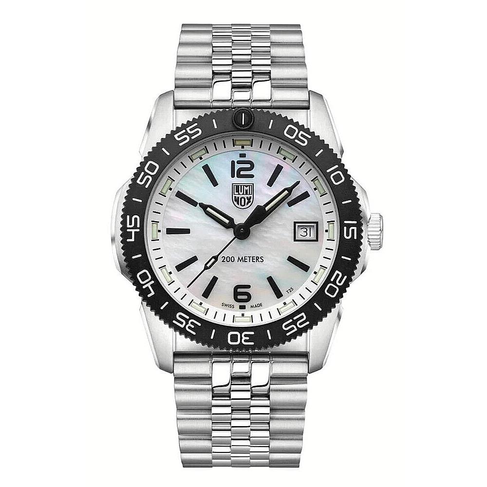 Luminox XS.3126M.1 Pacific Diver S.steel White Mother Of Pearl Dial 39mm Watch