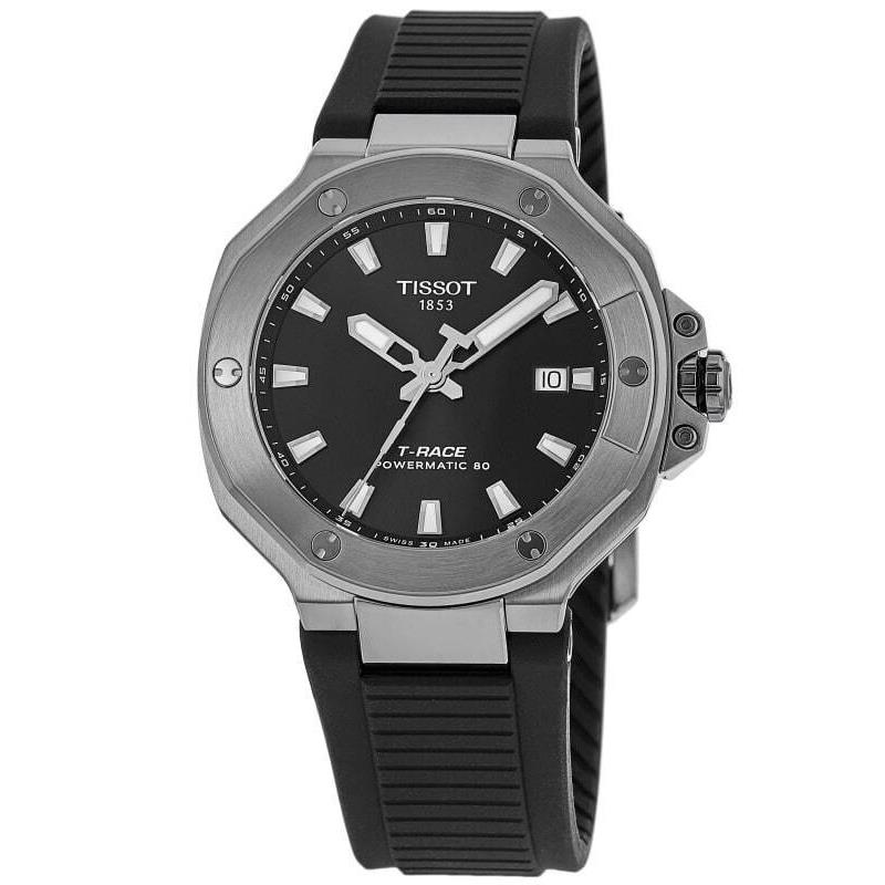 Tissot T-race Powermatic 80 Automatic Black Men`s Watch T141.807.17.051.00