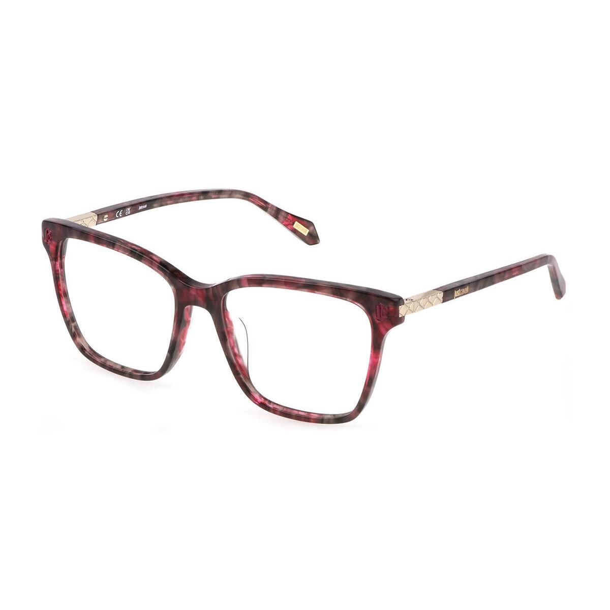 Just Cavalli VJC012 09AT Shiny Red Havana 53mm Sunglasses DA