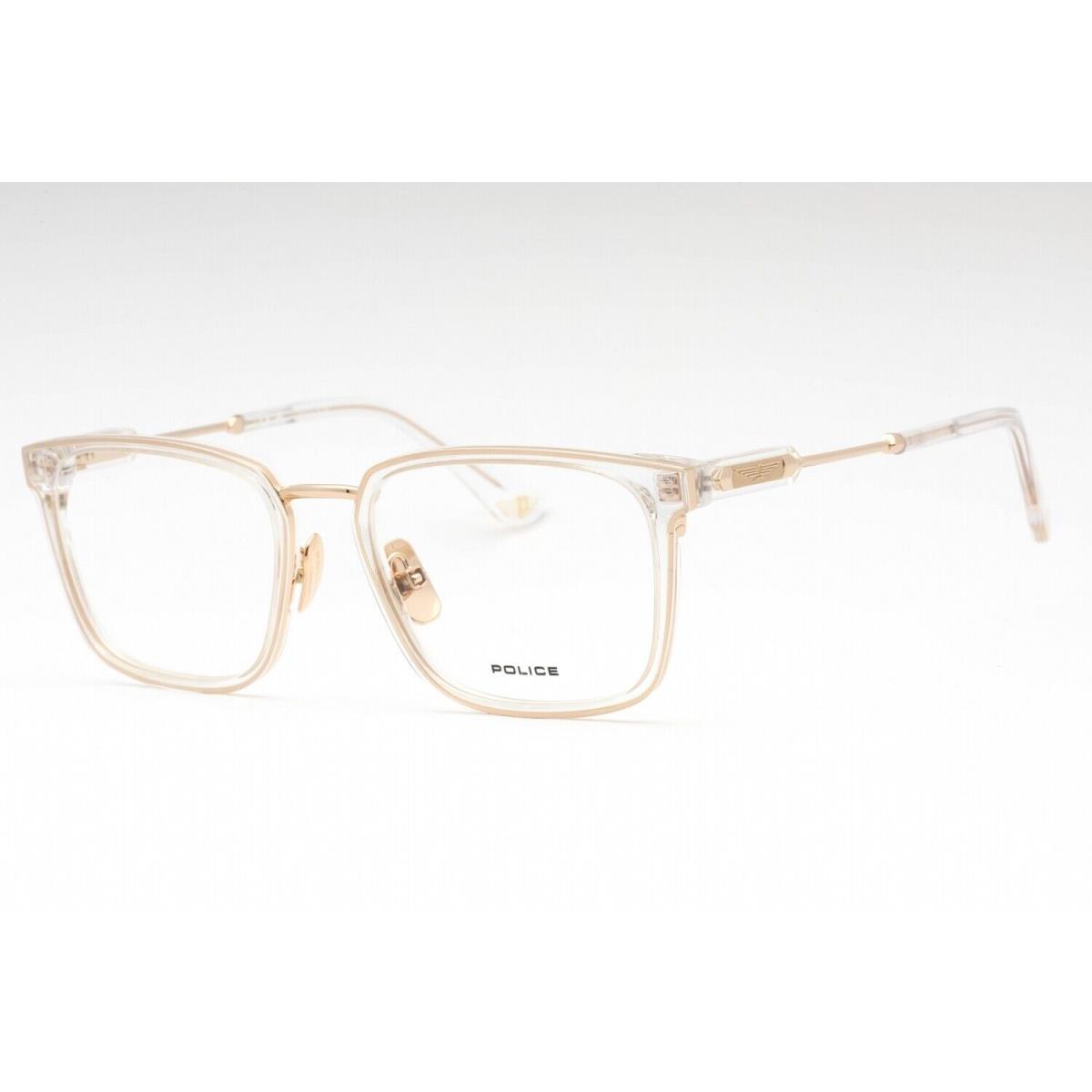 Police VPLF09-300Y-53 Eyeglasses Size 53mm 19mm 145mm Gold Women