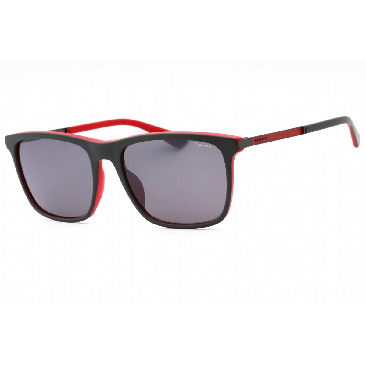 Police SPLA56-1BUX Red Grey Sunglasses