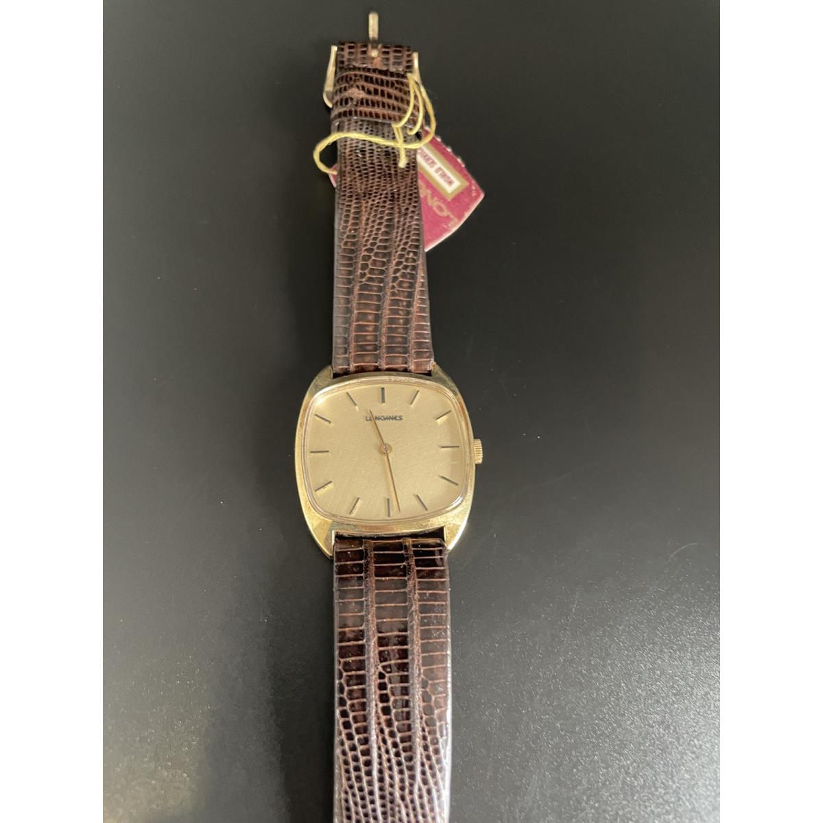 Longines Vintage 14k Gold Mens Watch