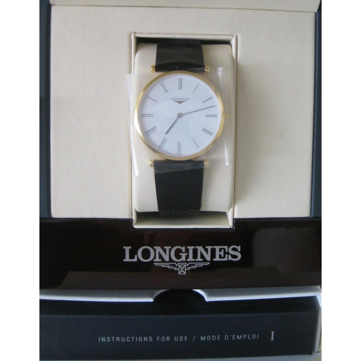 Longines LA Grande Classique Men`s Watch L47552112 White Face