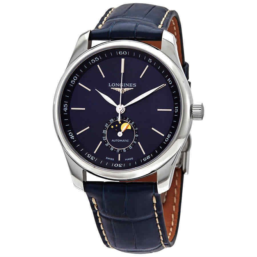 Longines Master Automatic Moonphase Blue Dial Men`s Watch L29094920