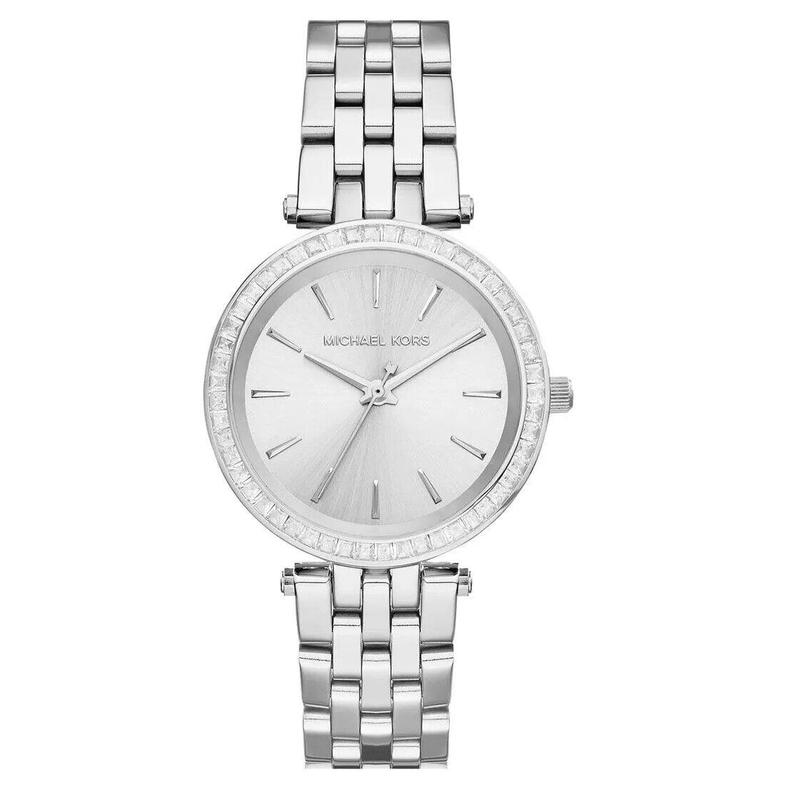 Michael Kors Mini Darci MK3364 Women`s Silver-tone Quartz 33mm Watch