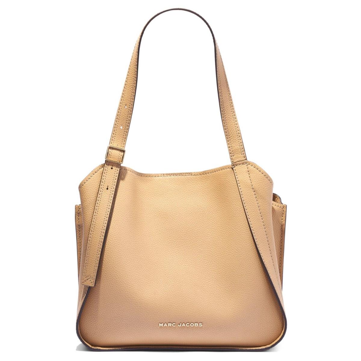 Marc Jacobs The Director Women`s Leather Tote Shoulder Bag Purse in Tan