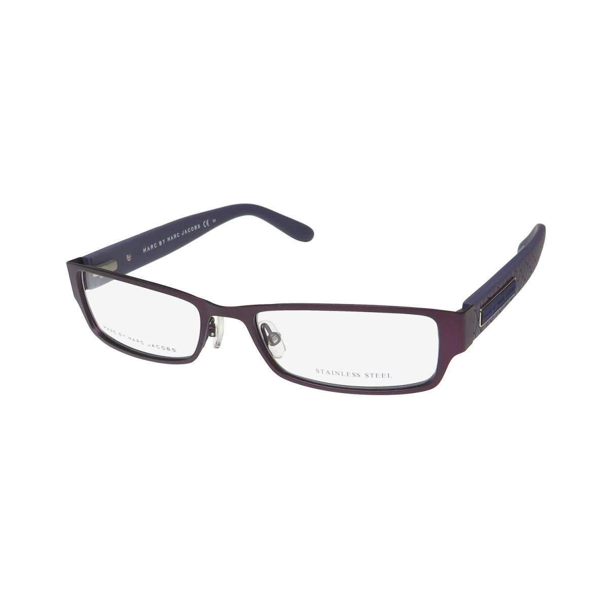 Marc Jacobs 568 Eyeglass Frame/glasses Adjustable Nosepads Classic Shape Womens Matte Purple