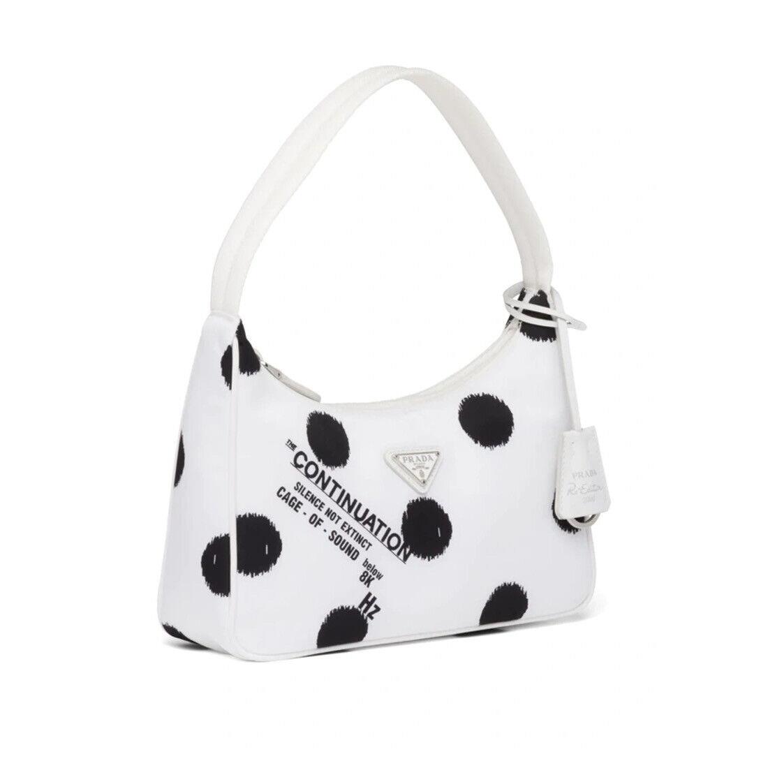 Prada Re-edition Polka Dot Re-nylon Shoulder Bag 1NE515