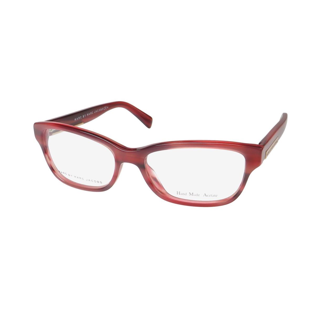 Marc Jacobs 617 Eyeglasses Womens Cat Eye Kvn 52-16-140 Plastic Full-rim Red