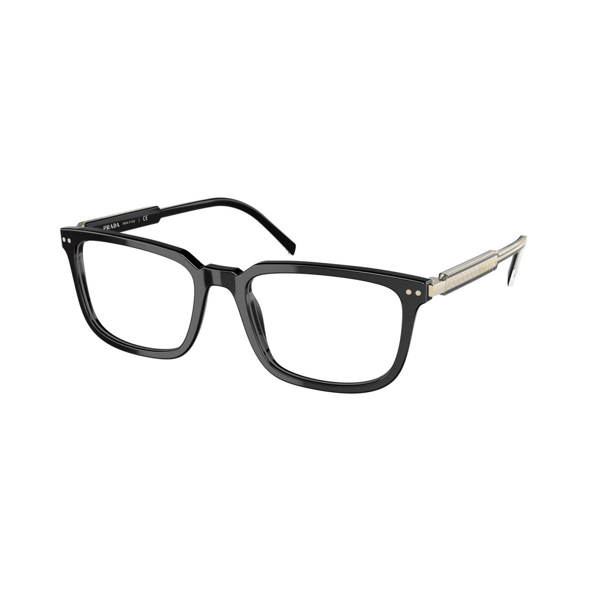 Prada 13YVF Eyeglasses AAV1O1 Black