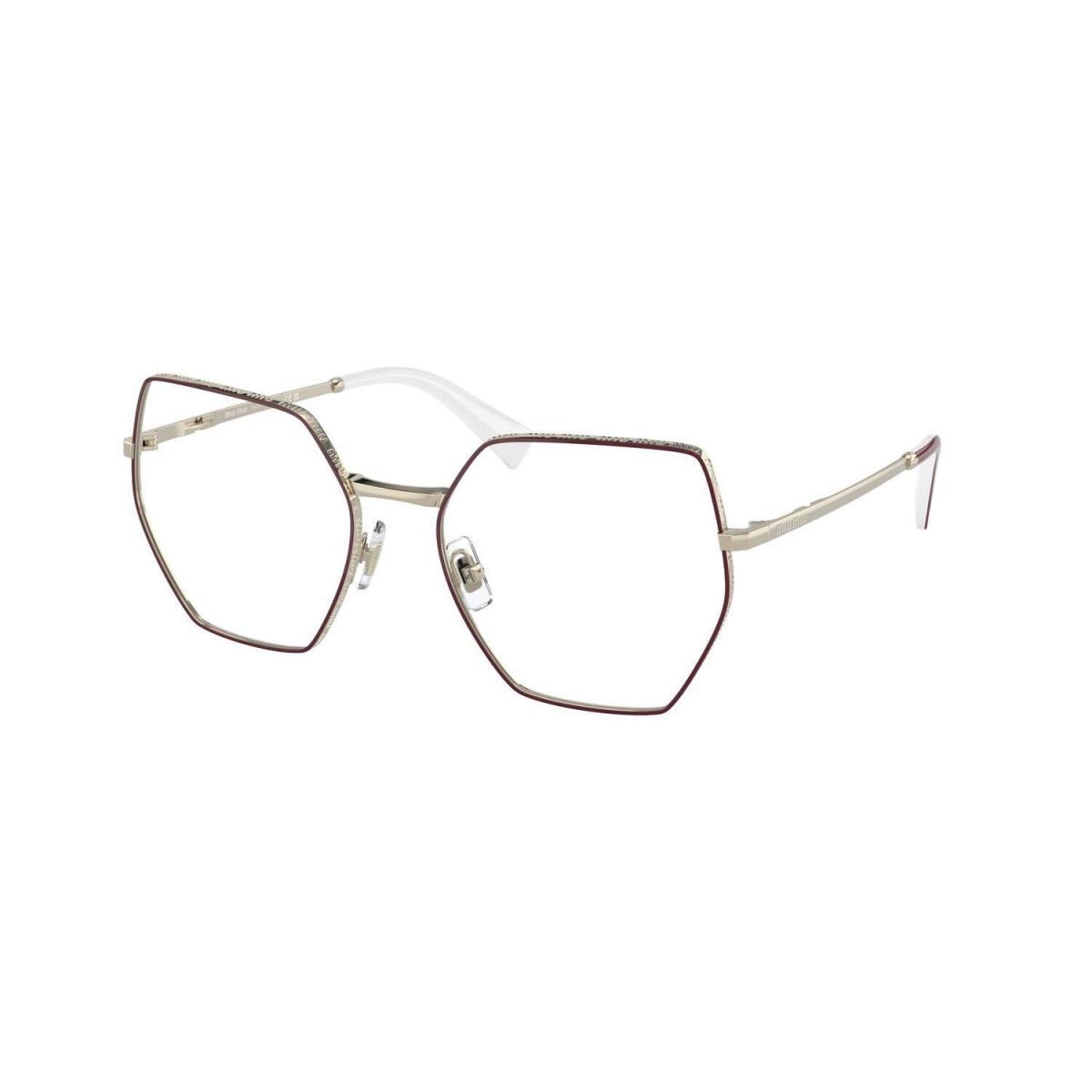 Miu Miu 50VV Eyeglasses 09X1O1 Red