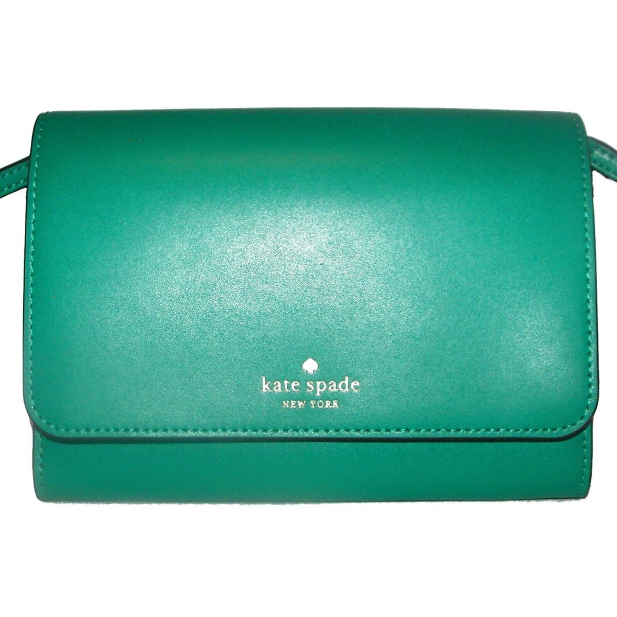 Kate Spade Fig Leaf Leather Purse Mini Crossbody