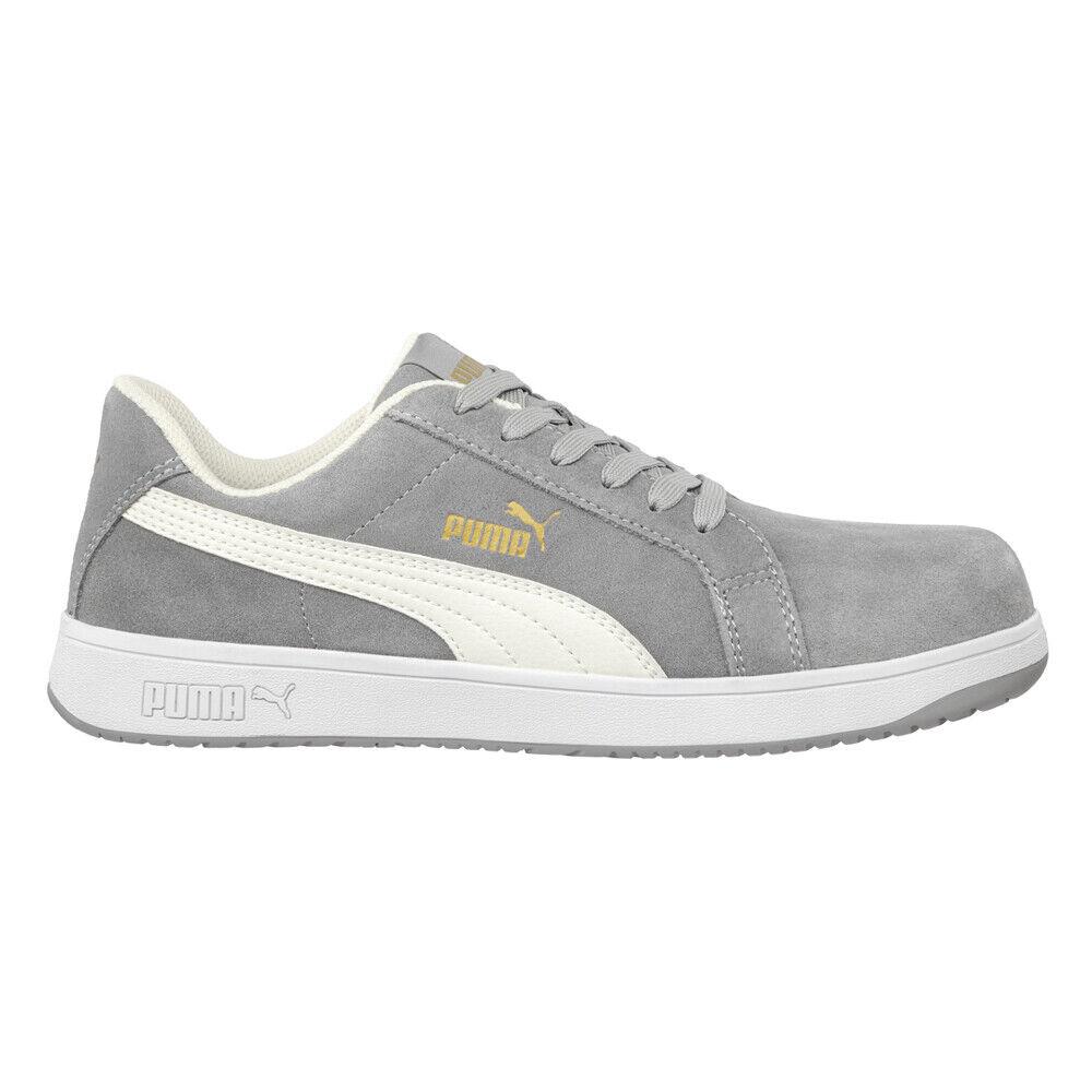 Puma Safety Iconic Low Electrostatic Dissipative Composite Toe Work Mens Grey W