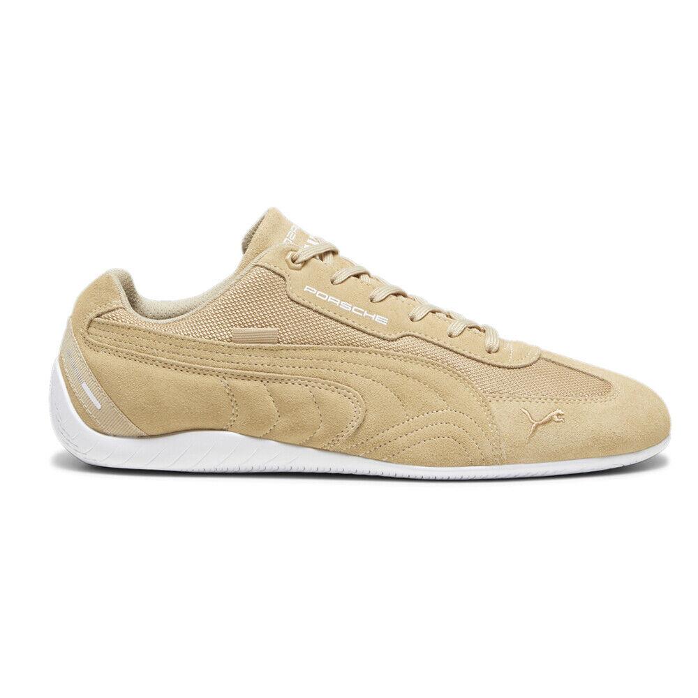 Puma Pl Speedcat Lace Up Driving Mens Beige Sneakers Casual Shoes 30721107