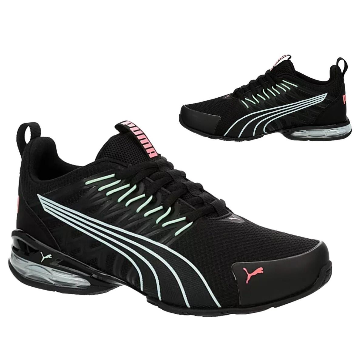 Puma Voltaic Athletic Sneakers Casual Shoes Women`s Black Teal All Sizes - Black