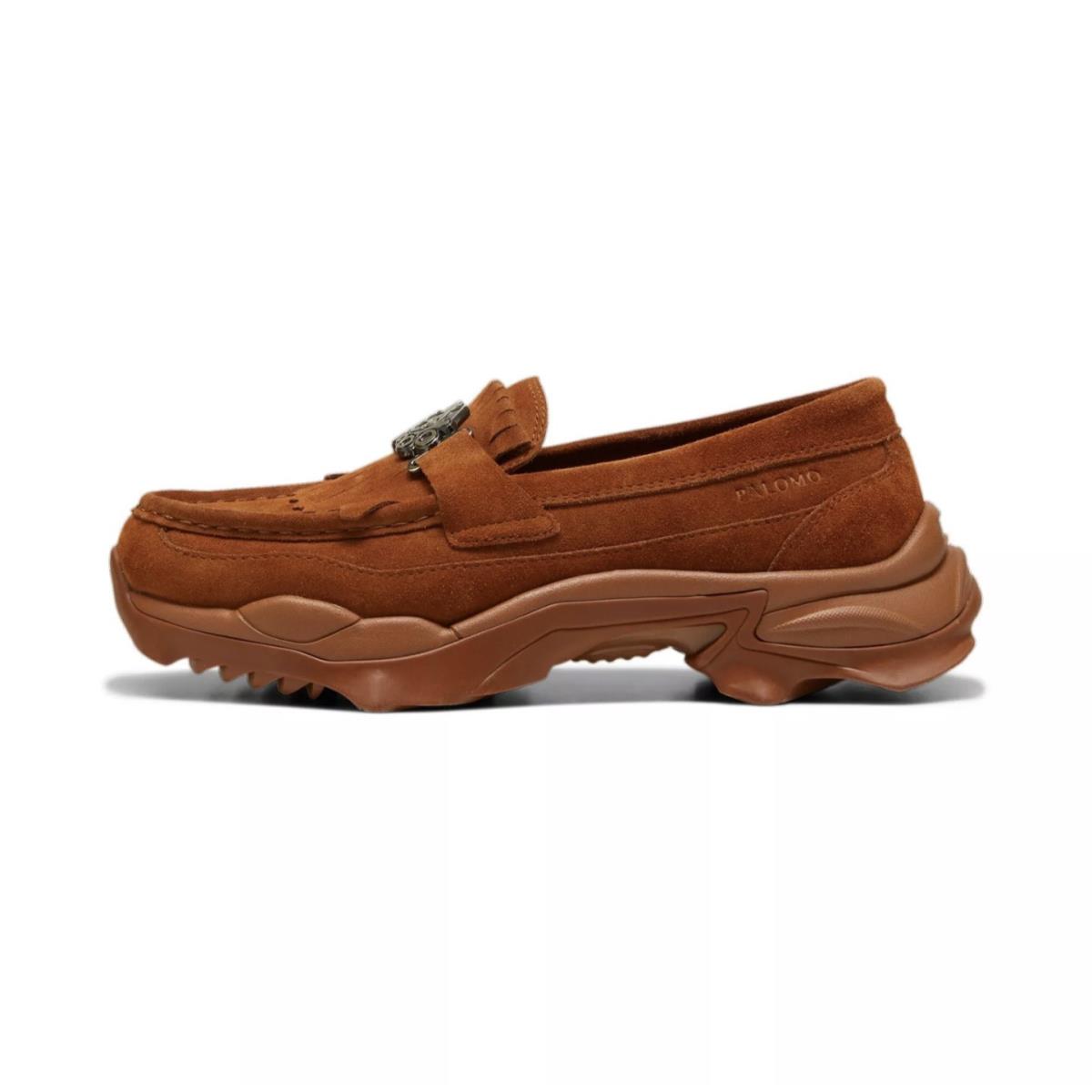 Puma Palomo X Nitefox Sd Loafers Brown Casual Shoes 39681601 Mens Size 9.5