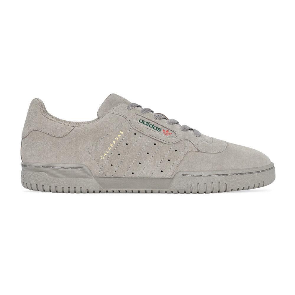 Adidas Yeezy Powerphase Lace Up Mens Grey Sneakers Casual Shoes FV6129