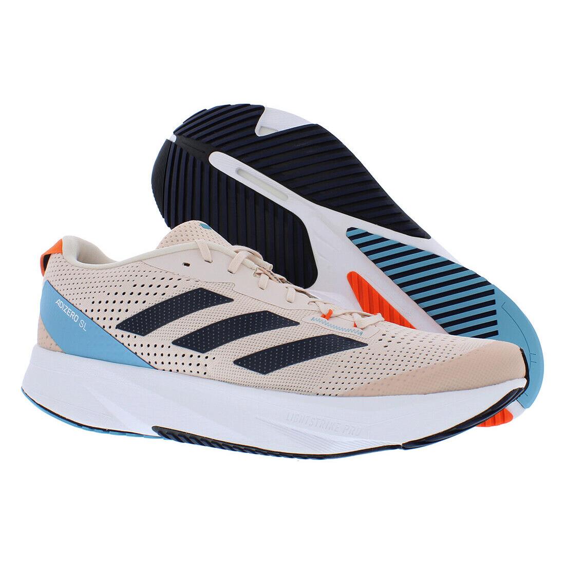 Adidas Adizero Sl Mens Shoes - Wonder Quartz/Shadow Navy/Preloved Blue, Main: Pink