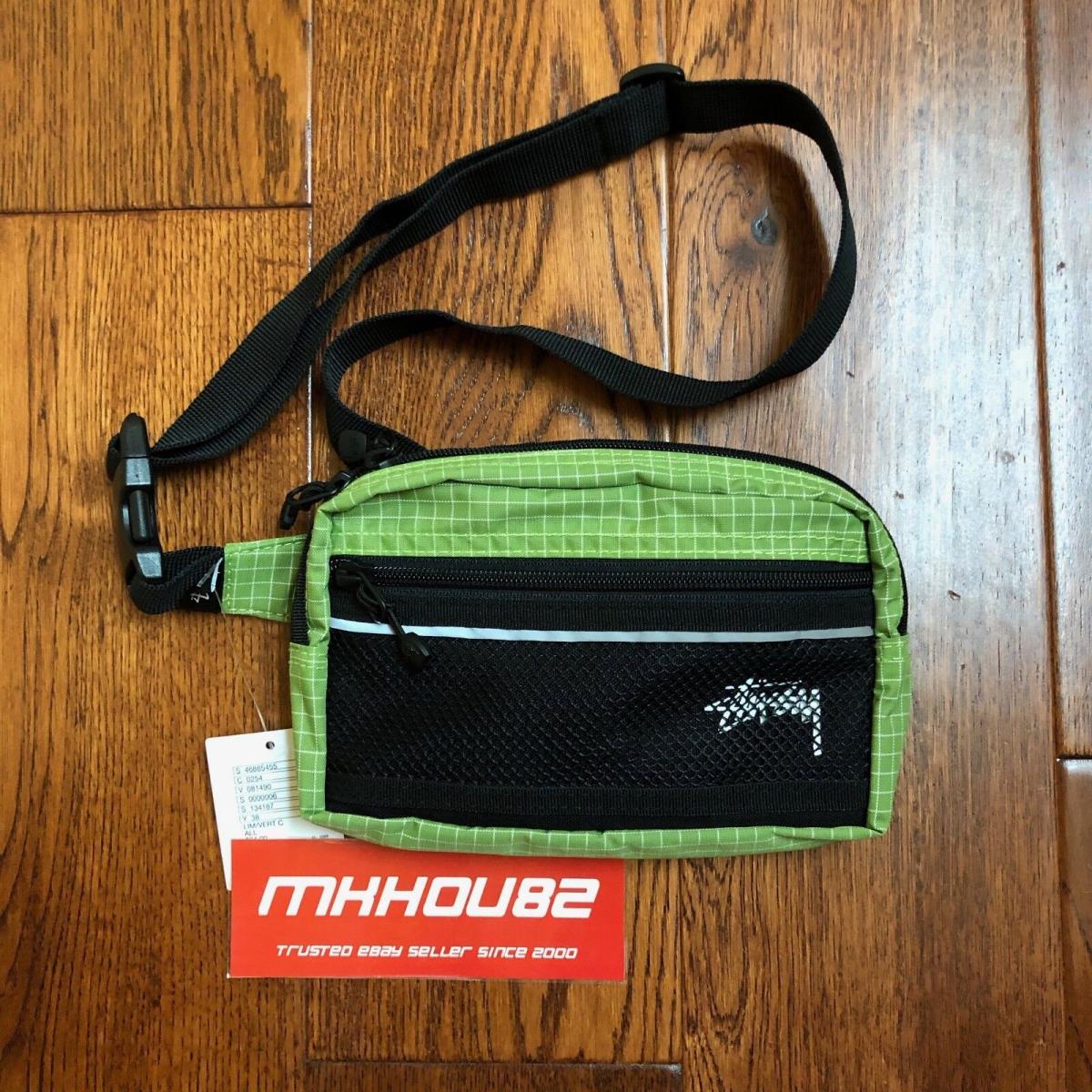 Stussy Ripstop Nylon Waist Bag Fanny Pack Grid Supreme Fall Winter 2018