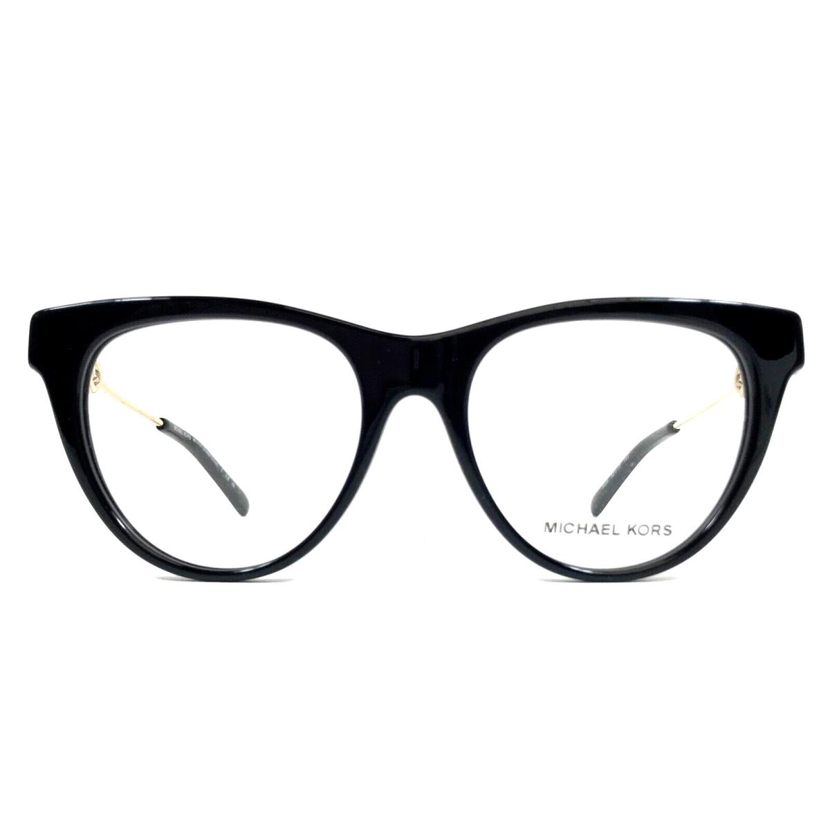 Michael Kors Eyeglasses Frames MK4137 Ocean Drive 3005 Black Gold 52-17-140