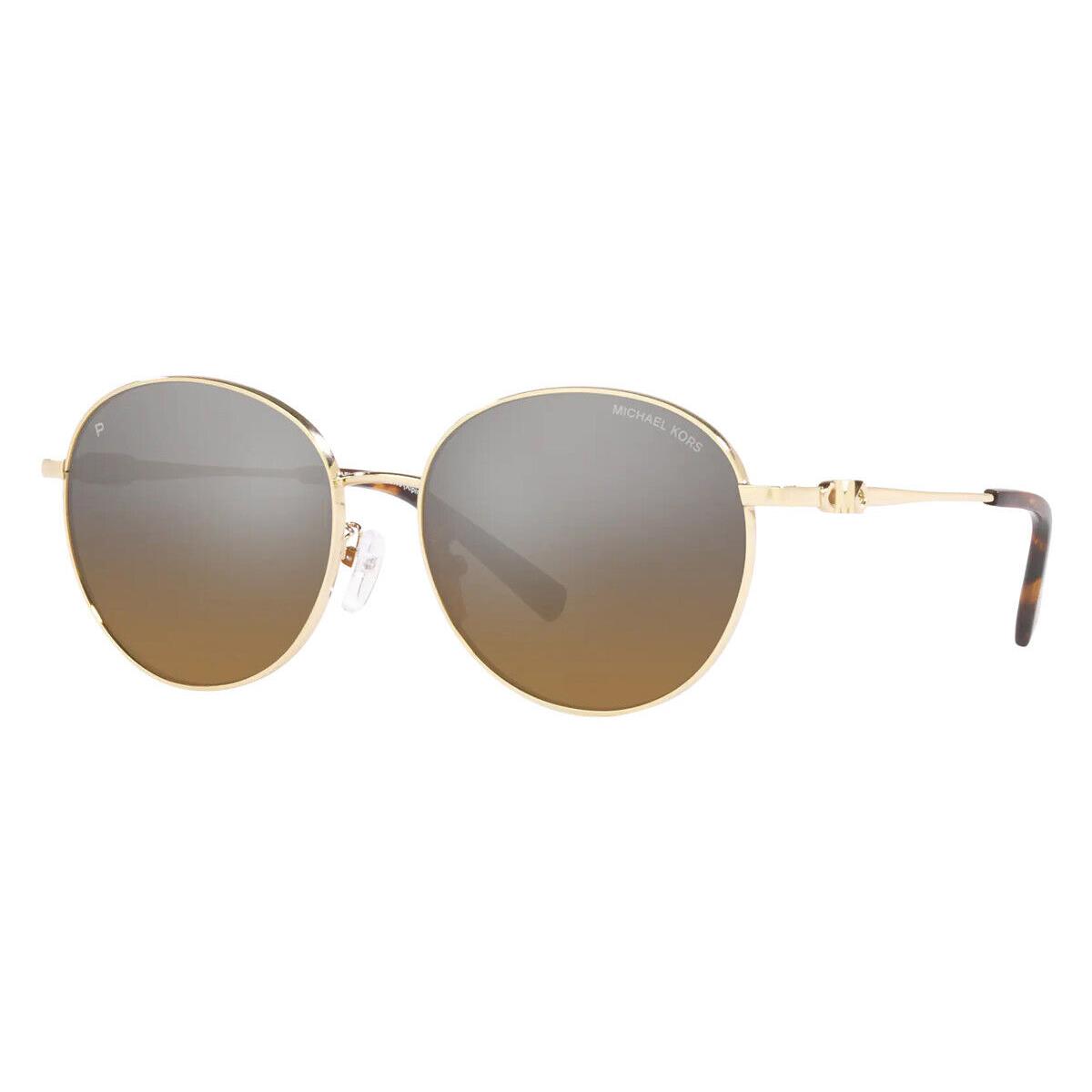 Michael Kors Women`s 57mm Light Gold Sunglasses MK1119-101484-57