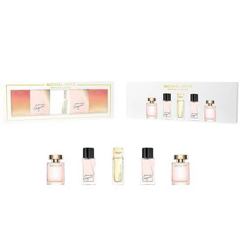 Michael Kors 5 Pcs Mini Set 2 Wonderlust 4ML Edp Spray + 2 Gorgeous 5ML ED