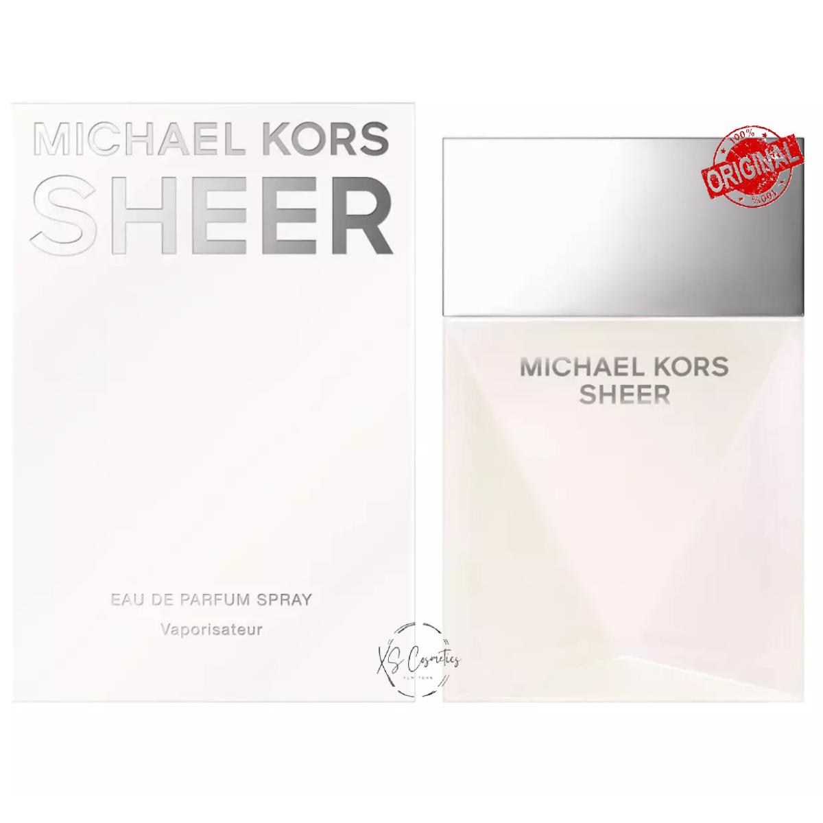 Sheer BY Michael Kors Women Perfume 100ml-3.4oz Edp Spray Rare