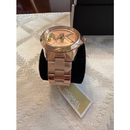 Michael Kors Oversized Brynn Rose Gold-tone Watch MK7318