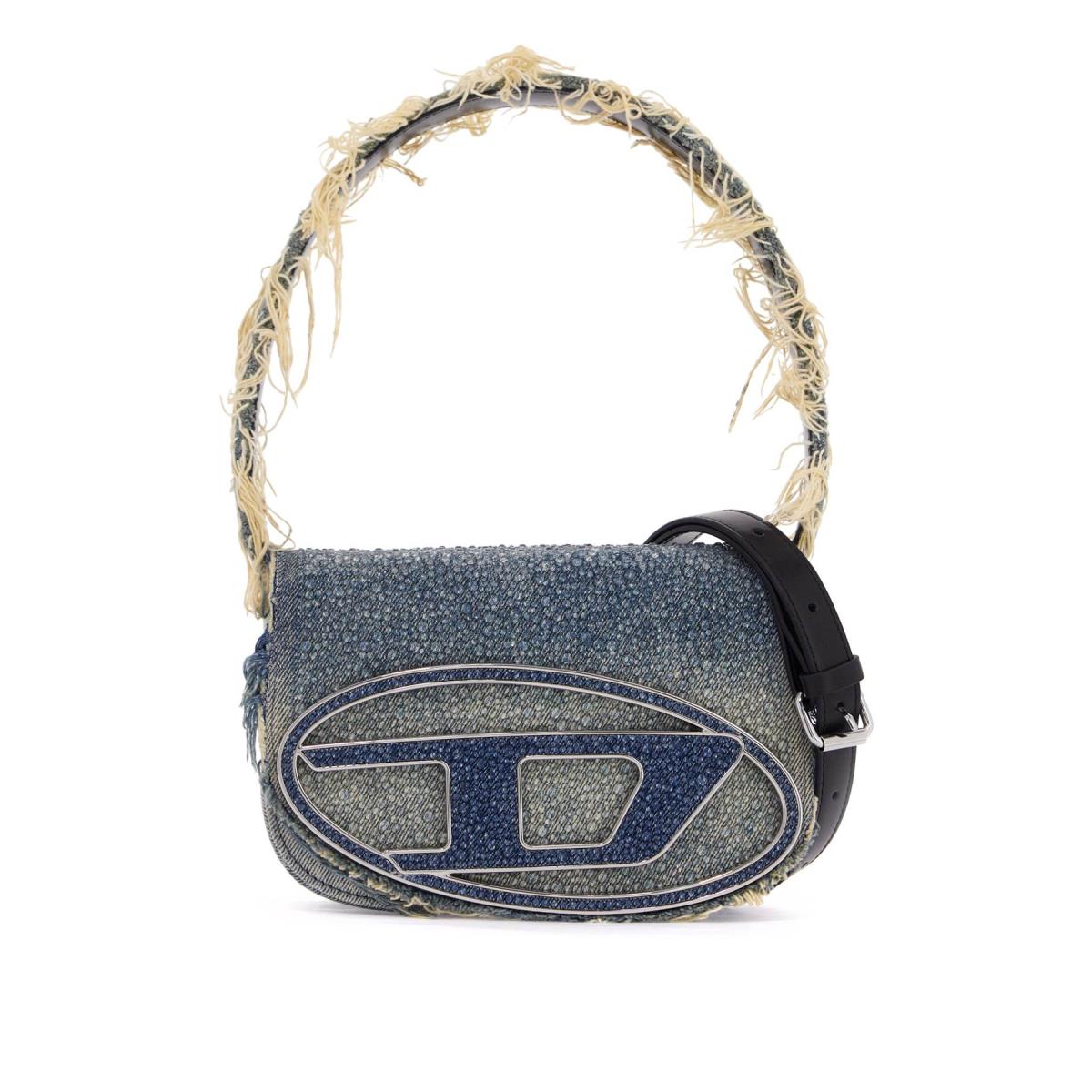 Diesel 1Dr Denimcrystal Shoulder Bag