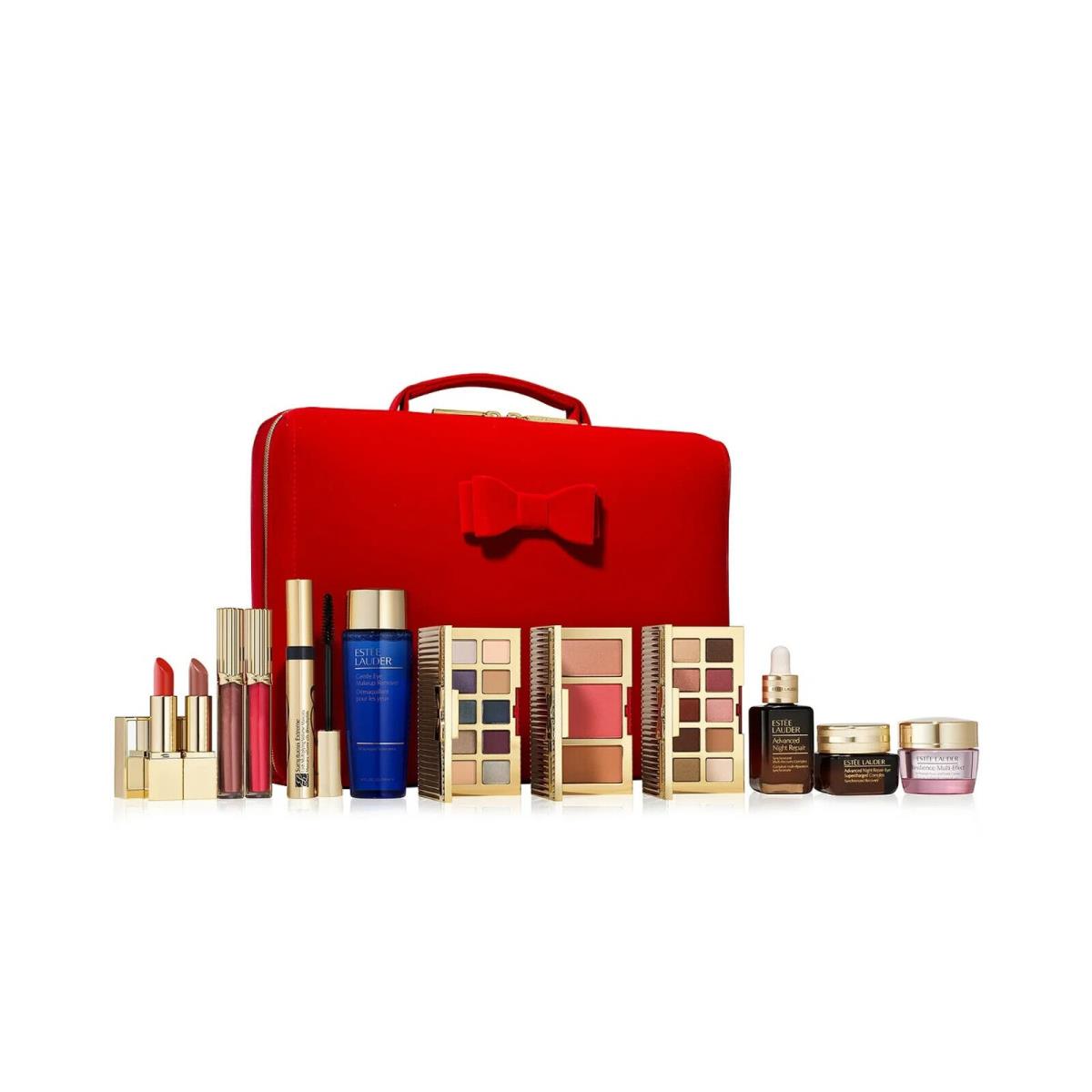 Estee Lauder Blockbuster 12pc Holiday Makeup Gift Set Pick Moisturizer+case