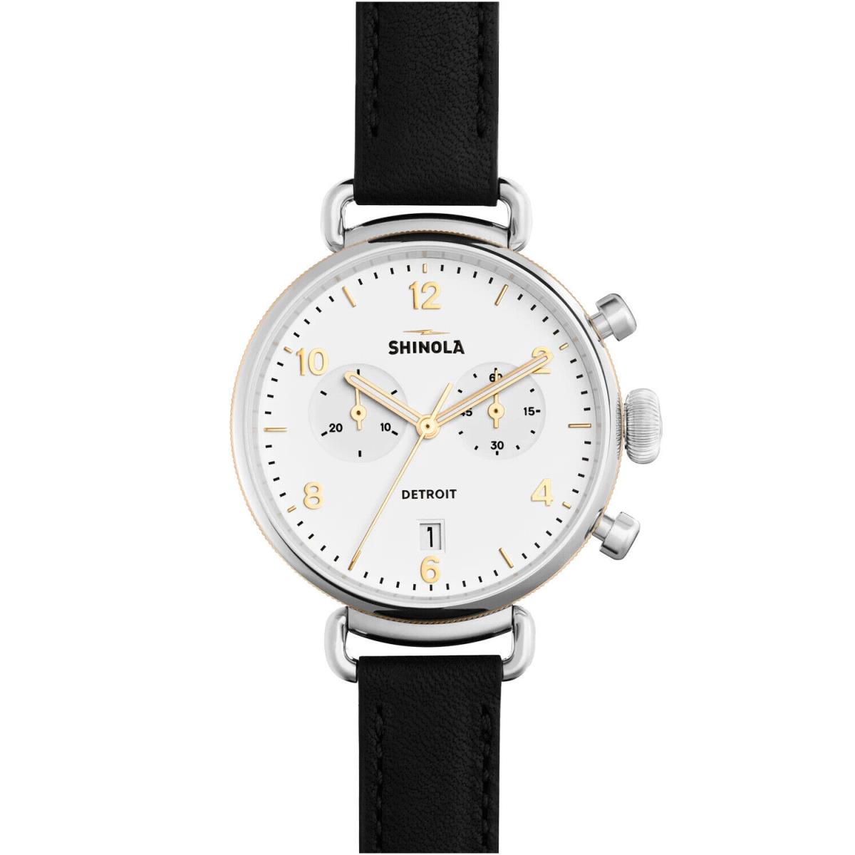 Shinola The Canfield Women`s Chrono Chronograph Watch 38mm