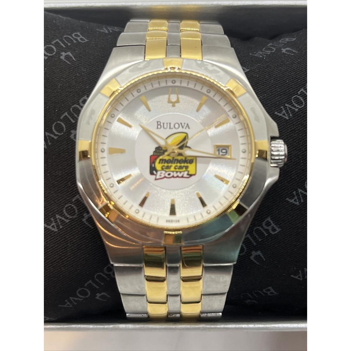 Bulova 98B136 Meineke Car Care Bowl Men s Watch