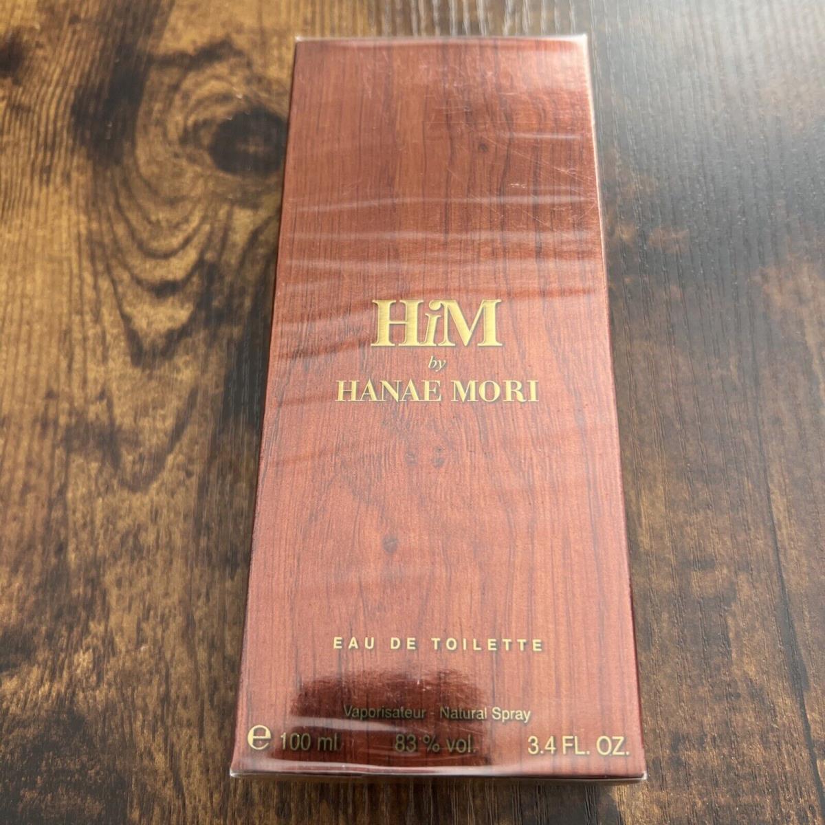 Him by Hanae Mori 100 Ml/ 3.4 oz Eau de Toilette Spray