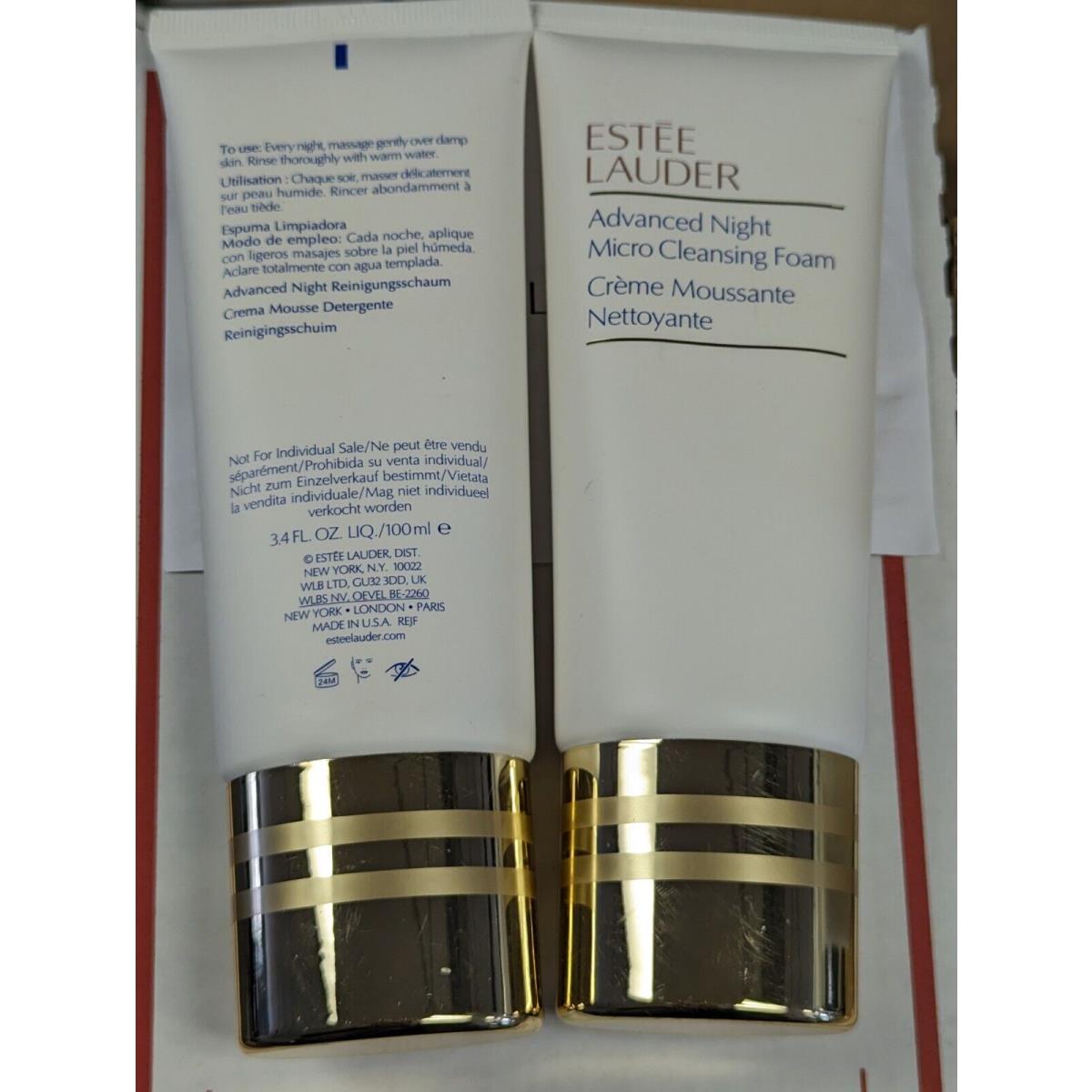 2x Estee Lauder Advanced Night Micro Cleansing Foam 3.4oz/100ml = 6.8 Oz