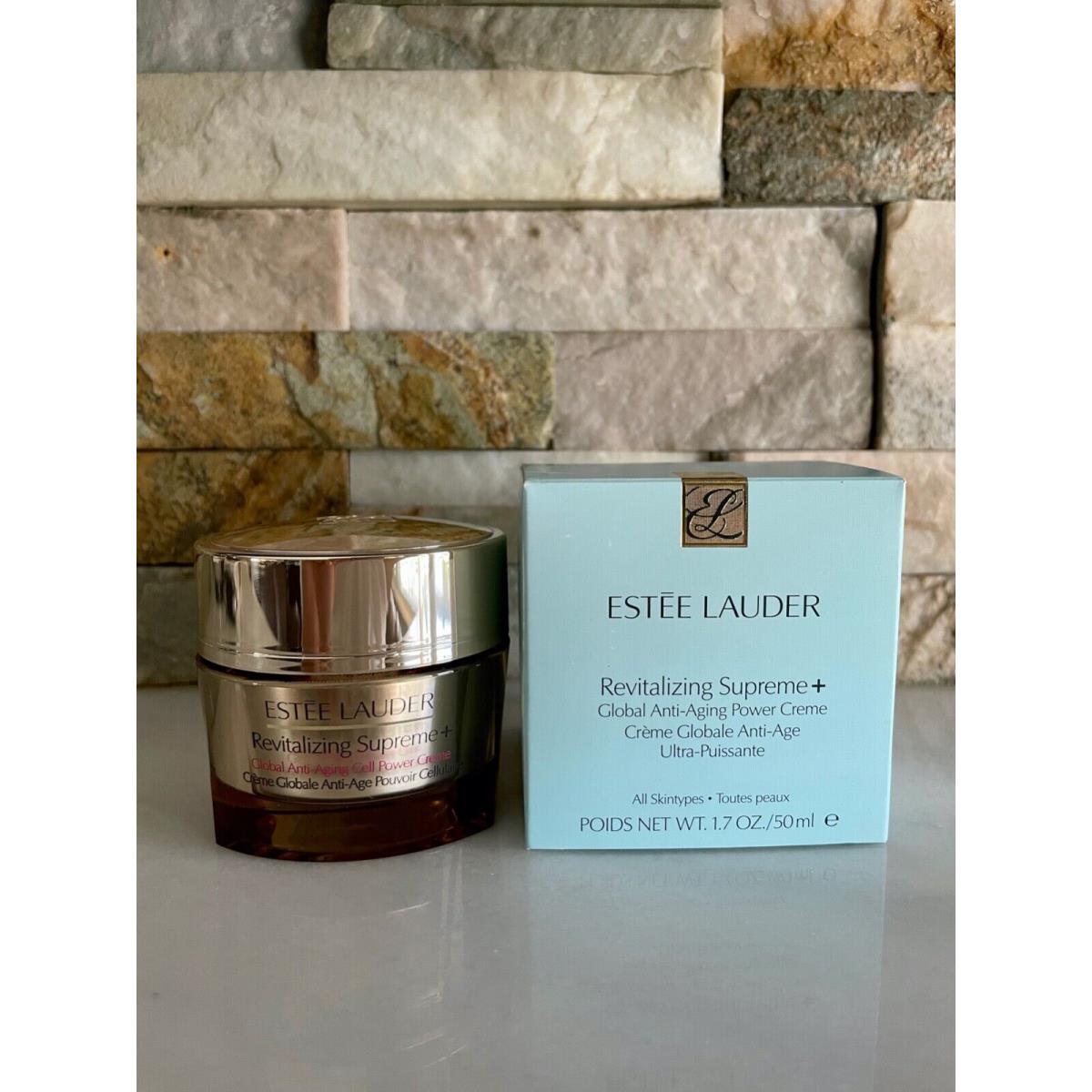 Estee Lauder Revitalizing Supreme + Global Anti-aging Cell Power Creme 1.7 OZ