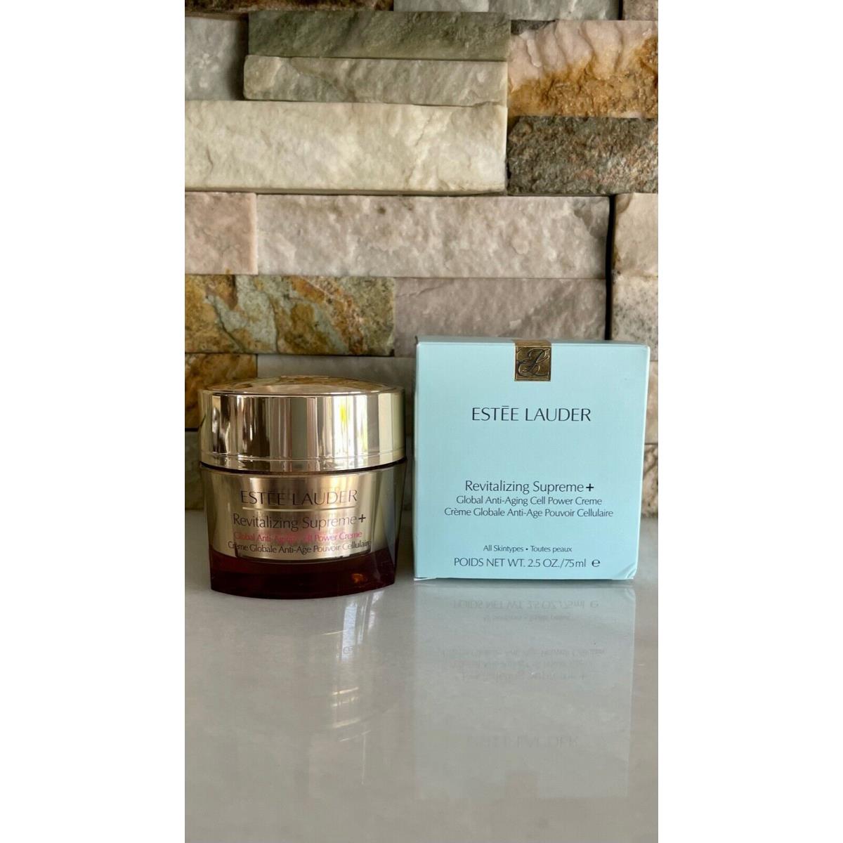 Estee Lauder Revitalizing Supreme + Global Anti-aging Cell Power Creme 2.5 OZ