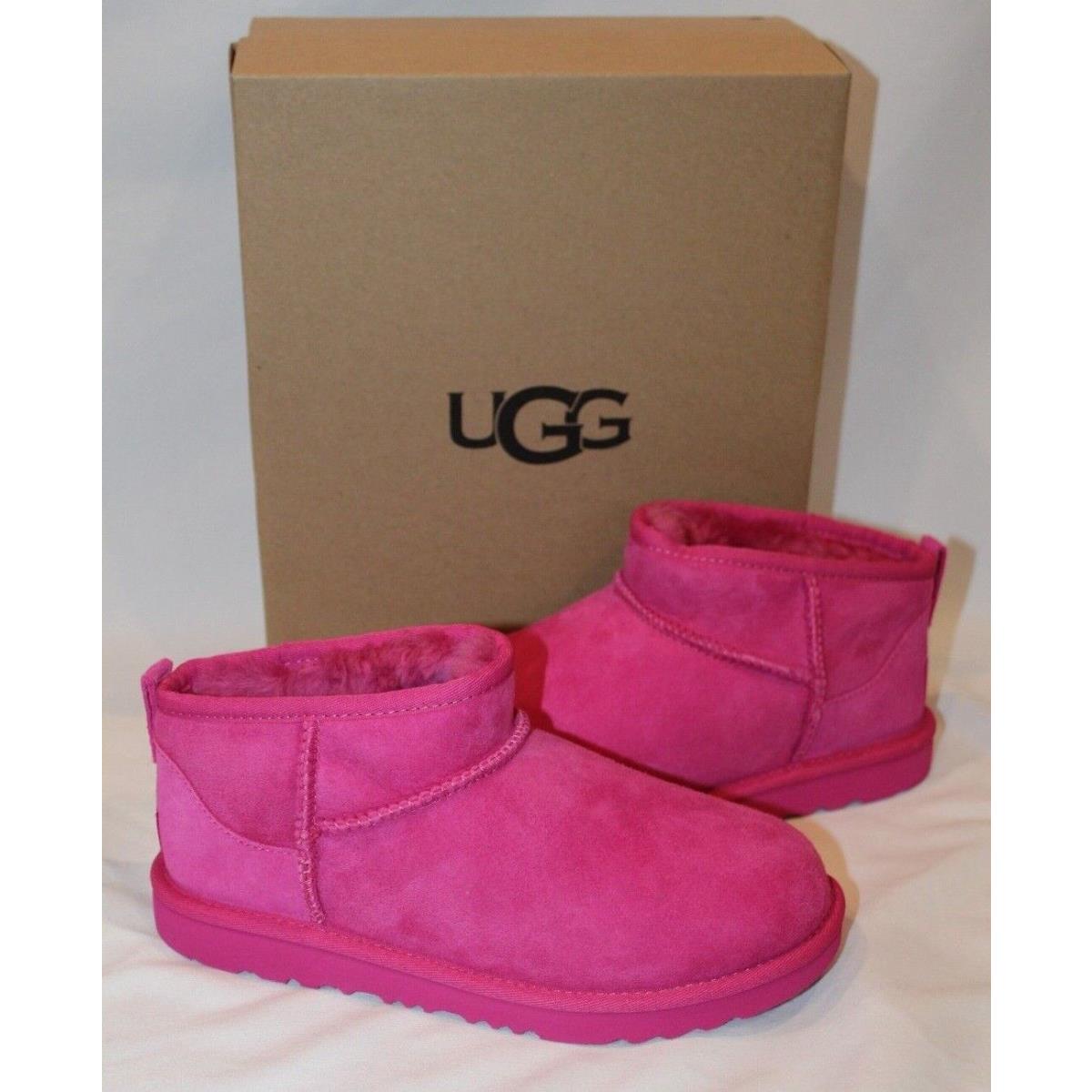 Ugg Classic Ultra Mini Suede Women Ankle Boots Youth 4 5 6 Women`s 6 7 8