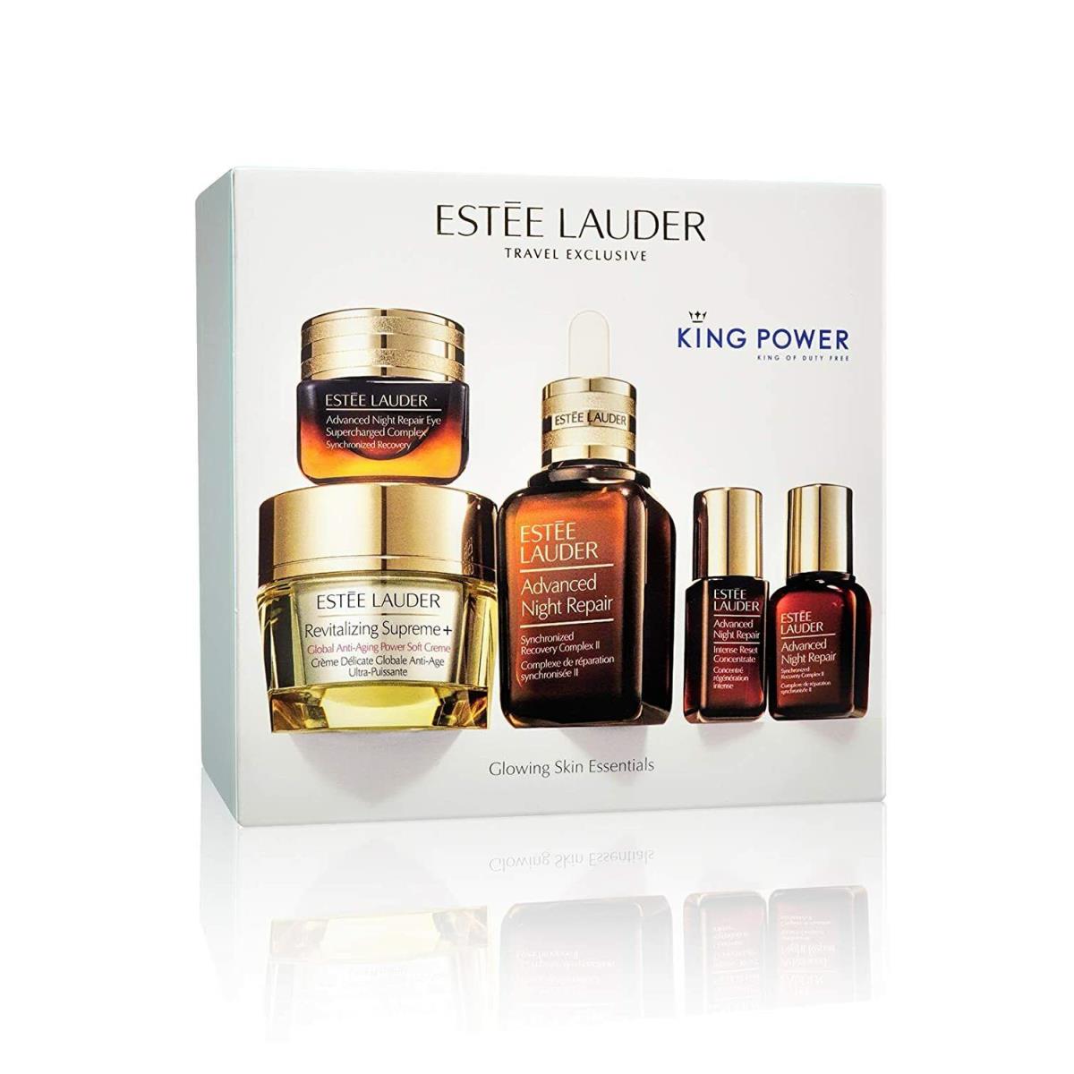 Estee Lauder King Power Glowing Skin Essentials Skincare 5 Pc Gift Set