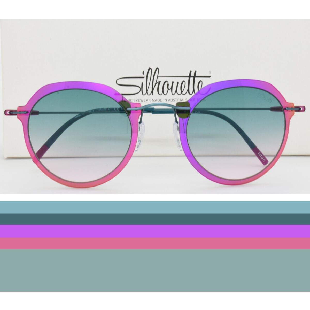 Silhouette Eyeglasses Rx Able with Extra Sunglasses Lenses 49-24-145 8695 5040