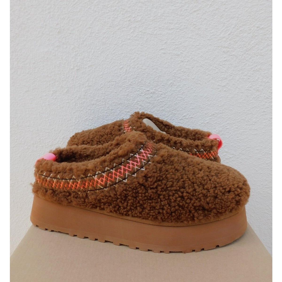 Ugg Tazz Ugg Braid Sheepskin Platform Slippers Shoes Women US 6/ Eur 37